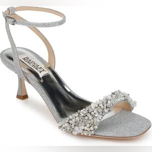New Badgley Mischka Telissa Ankle Strap Sandal heels